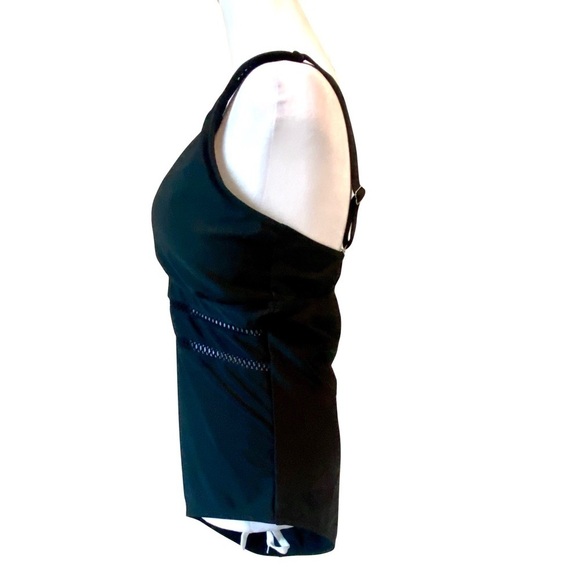 NWOT - Summer Mae One Piece Swimsuit Tummy Control Mesh Trim Plus Size 14 - Picture 4 of 10